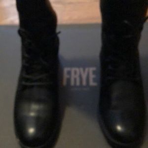 Tall black Frye riding boot only worn 5 times.